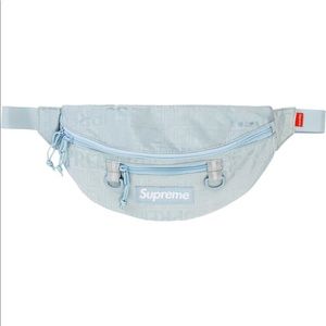 Supreme Waist Bag and Duffle Bag Ice Combo SS19